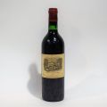 Flasche Château Lafite Rothschild 1979, 1er Cru classé Pauillac, vergilbtes Etikett