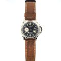 Panerai Luminor GMT 44mm watch, steel, leather and diving bracelet, original case
