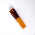 Fume-cigarette en ambre avec écrin d'origine, bel état, peu utilisé