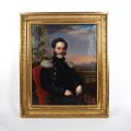 Portrait of a Russian officer by François Joseph Navez, remarkable oil on canvas