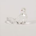 Rare colombe en cristal Swarovski, référence #A 7605 NR 000 001, boîte d'origine