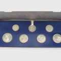 Coffret de pièces proof en argent Luxembourg 1980, 44,60 g