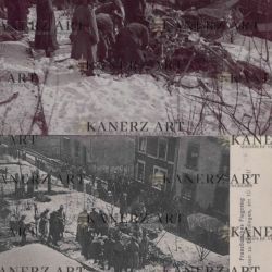 Postcard and photo of the plane shot down at Differdange in 1917