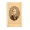 Portrait photographique de P. Brandebourg à Clausen, format carte de visite