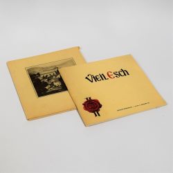 Guide de l'Exposition "Vieil Esch" : Cinquantenaire d'Esch-sur-Alzette avec illustrations d'artistes célèbres