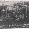 WAR I: Photo card of the "Fliegerangriff auf Luxemburg vom 23. Juli 1917".