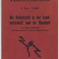 Electricity in agriculture and the home: a book from the 1930s