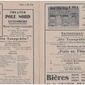 (THEATRE) Ensemble de 5 programmes du th??tre Pole Nord