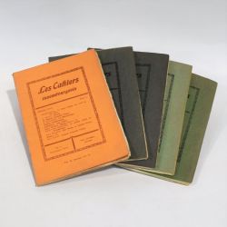 Réunion des numéros II-VI (1924-1925) des "Cahiers Luxembourgeois" - Essentiel pour connaître le Luxembourg