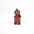 Petzi (Rasmus Klump) Figur aus den 1950er Jahren, Höhe 16 cm, Vintage-Kollektion