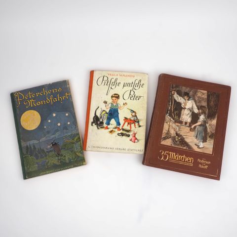 Lot de livres pour enfants en allemand : contes et aventures