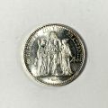 Coin de 10 Francs Hercule 1970, Vème République, silver 900‰, very good condition