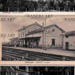 Postcards of buildings and places from the early 20th century