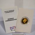 Gold coin 20 Francs 1989 commemorating 150 years Independence Grand-Duchy of Luxembourg