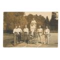 Historische Fotokarte des Mondorfer Tennisteams, ca. 1915