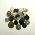 Set of 31 historic Belgian coins and municipal tokens