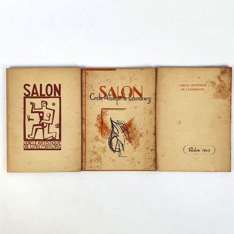 Catalogues du Salon du Cercle Artistique Luxembourgeois des années 40 à découvrir