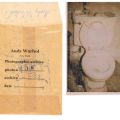Photographie d'Andy Warhol : Toilet, tirage numéroté avec jaquette et tampon