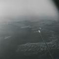 NASA. Impressive high altitude view of the space shuttle takeoff