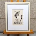 Encre de Chine sur papier de Raymond Weiland, signée et datée