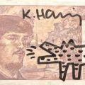Keith HARING (after), Billet 20 Francs Claude Debussy