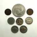 A set of 8 historic and varied U.S. coins