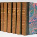 MOLIÈRE: Œuvres complètes, Ausgaben aus der Zeit, Kupferstiche, 1929, 7 Bände