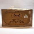 Ensemble de 12 bouteilles Château Peyrabon 1998 en caisse en bois