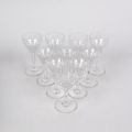 Service en cristal VAL SAINT LAMBERT modèle ZERMATT : 22 verres à pied
