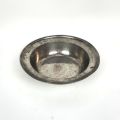Early 19th-century pewter dish, Gebweiler hallmark, Alsace, 29.5 cm