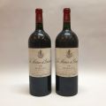 Réunion de 2 magnums du Château Giscours, Cuvée La Sirène 2004