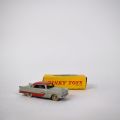 Plymouth Belvedere Dinky Toys Ref 24D rot und grau mit Originalkarton