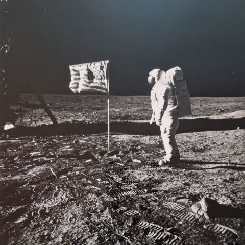 Buzz Aldrin sur la Lune : Photo emblématique de la mission Apollo 11
