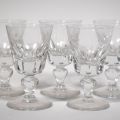 (ST. LOUIS) Ensemble de 5 verres à vin
