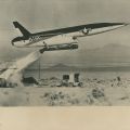 (NASA. EDWARDS. REGULUS II) Superbe décollage horizontal d'un missile