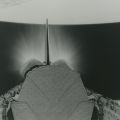 Seltener Vintage-Druck: Das Space Shuttle bei einem Orbitalmanöver, 1983