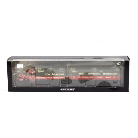 Camion Krupp Titan Erstes Kulmbacher EKU MINICHAMPS, bon état dans sa boîte