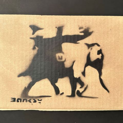 BANKSY (d’après), Heavy Weapon