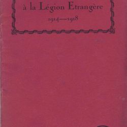 Les Luxembourgeois à la Légion Étrangère: autographe Sendung des Autors