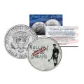 BANKSY (after) , American Half Dollar Kennedy, Follow your dreams #cancelled