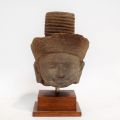 Head of SHIVA in red sandstone