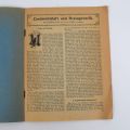 Brochure sur l'agriculture et la chasse aux sorcières par Dr Karl Lessel