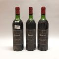 Three bottles of Château Rêve d'Or, Pomerol, 1978 vintage, filled to the shoulder