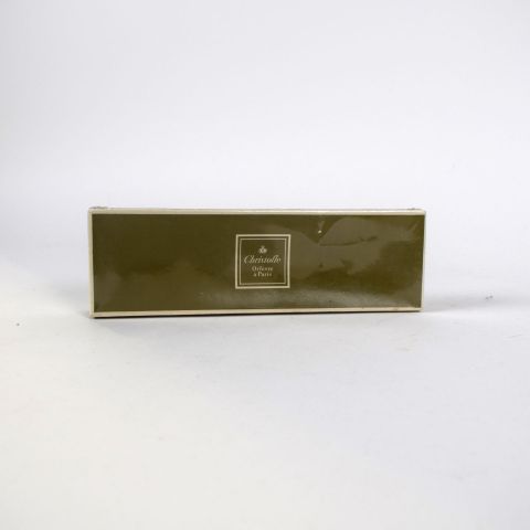 12 couteaux à poisson Christofle modèle Port Royal, état neuf, boîte scellée