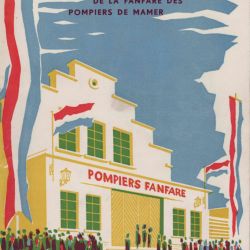 Programm der Feierlichkeiten zum 50-jährigen Bestehen der Feuerwehrkapelle von Mamer