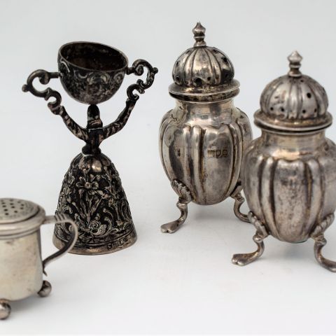 Ensemble de petits objets en Argent