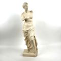 Réplique moderne en métal peint de la Vénus de Milo, 74 cm