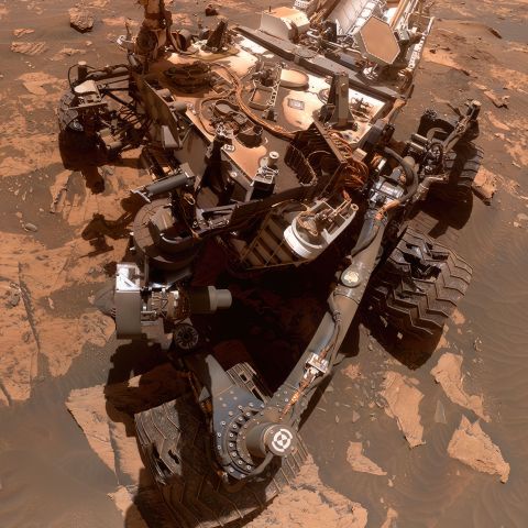 (NASA. GRAND FORMAT. MARS. CURIOSITY) Autoportrait. Le rover martien Curiosity