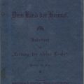 Kinderbuch in deutscher Sprache, das während des Krieges in Luxemburg (1915) veröffentlicht wurde.