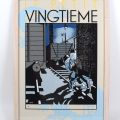 Vintage Tintin silkscreen: 1935 cover of Le Petit Vingtième, Éditions Archives Internationales